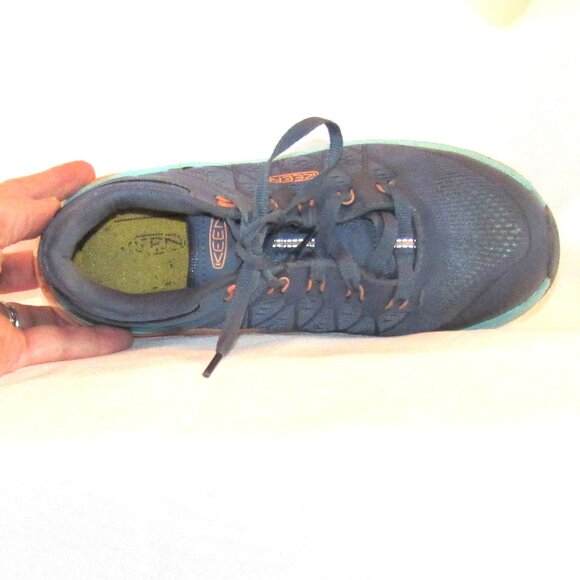 Keen Women's Vista Energy Comp Toe Sneakers Size 8.5 Moonlight Blue/Cantaloupe - Picture 8 of 13